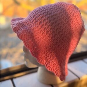 Handmade knitted hat